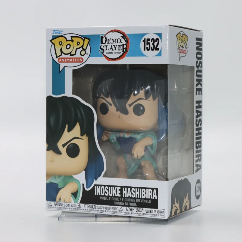 

Original Funko Pop Demon Slayer Anime Inosuke Hashibira #1532 Action Figure Vinyl Figurine Doll Collectible Model Toy Gift