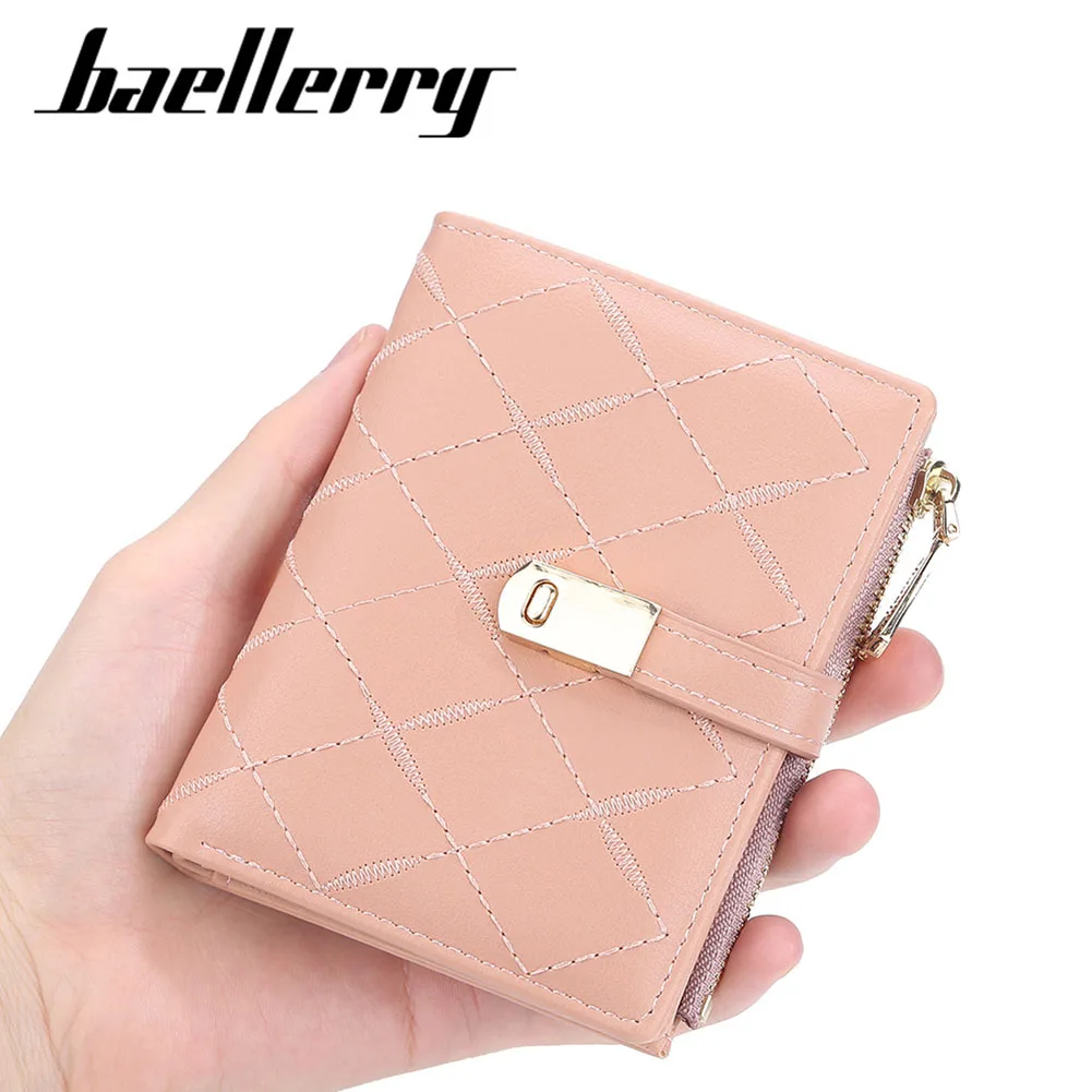 Money Cash Card Holder Large Capacity Extra Thin Flat Mini Wallet For School Travel