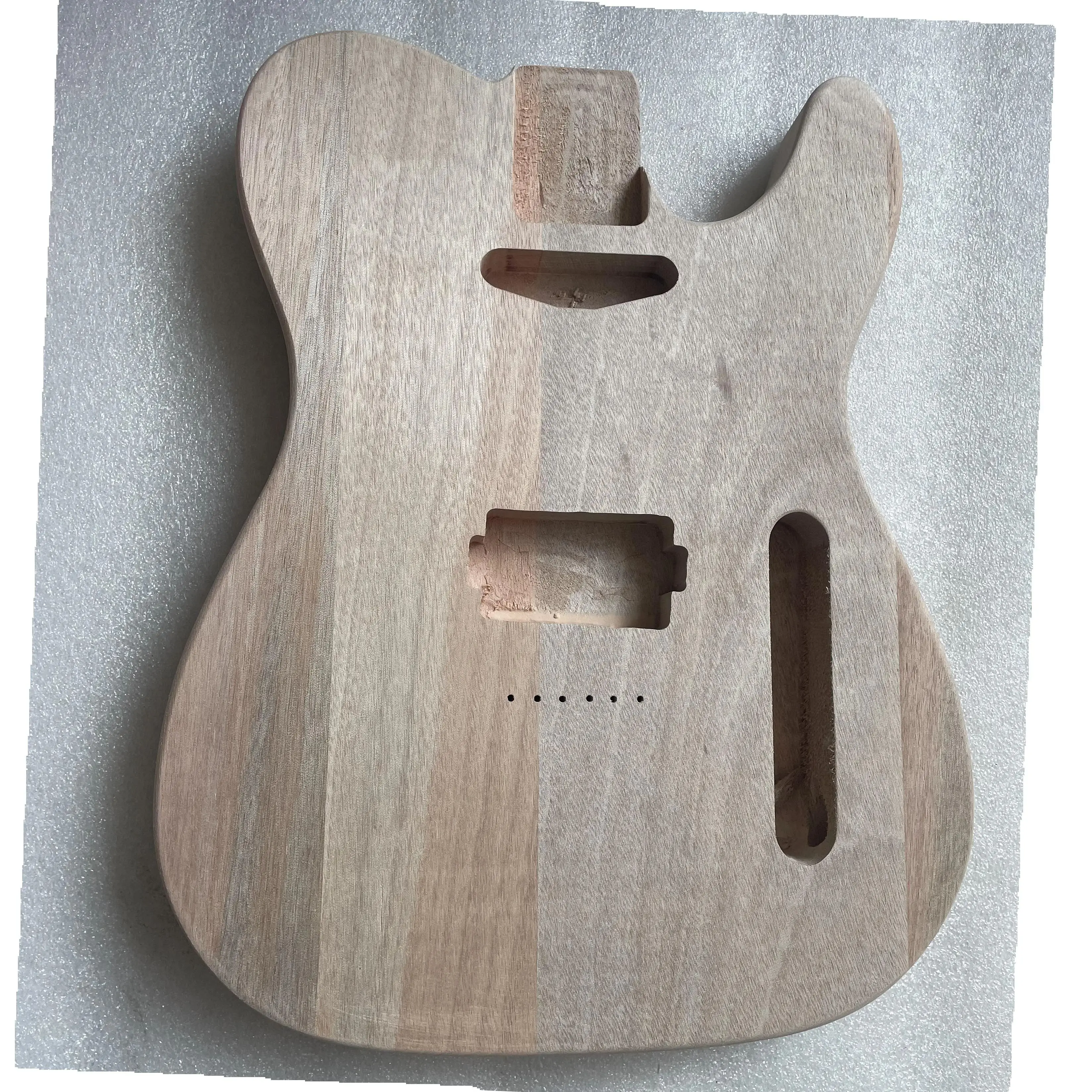 

Costpmized Electric Guitar Body Unfinished Replacement Barrel Mahogany Wood SH HS SS HH Guitar Body Luthier DIY Kit Part