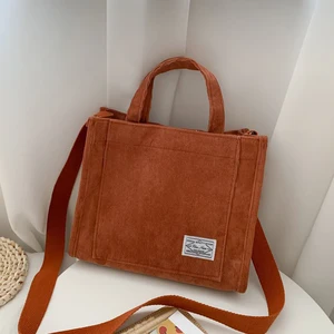 Women's Velvet Shoulder Bag, Small Square Bag Women's Student, Large Capacity Bag, Nova Fashion, 2024 6 Main Sales Women's Shoulder Bag - №5