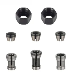 8 Pcs Shaft Sleeve Router Bit Woodworking Milling Cutter For Wood Bit Face Mill Carbide Cutter End Mill