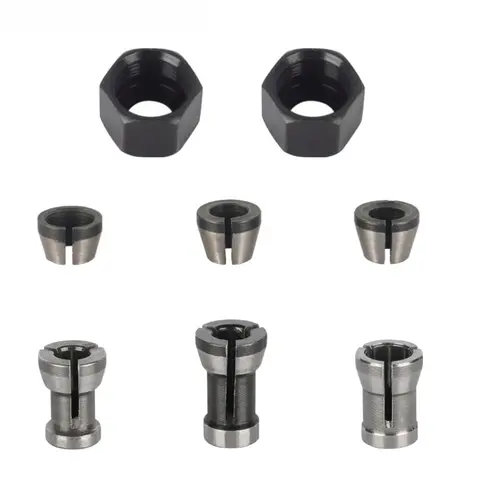 8 Pcs Shaft Sleeve Router Bit Woodworking Milling Cutter For Wood Bit Face Mill Carbide Cutter End Mill