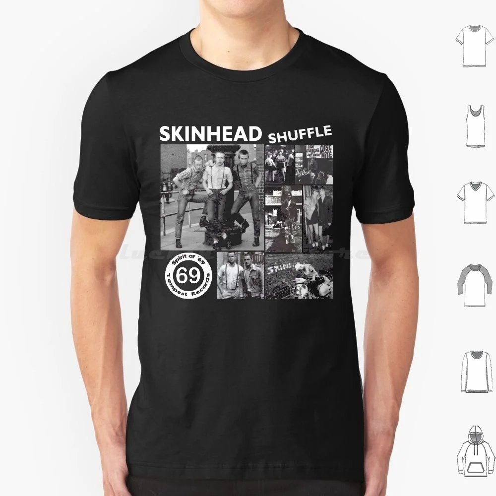 Skinhead Shuffle T Shirt 6Xl Cotton Cool Tee Skinhead Skinhead Reggae Skinhead Pride Skinhead Girl Rudeboy Ska Rocksteady Dub