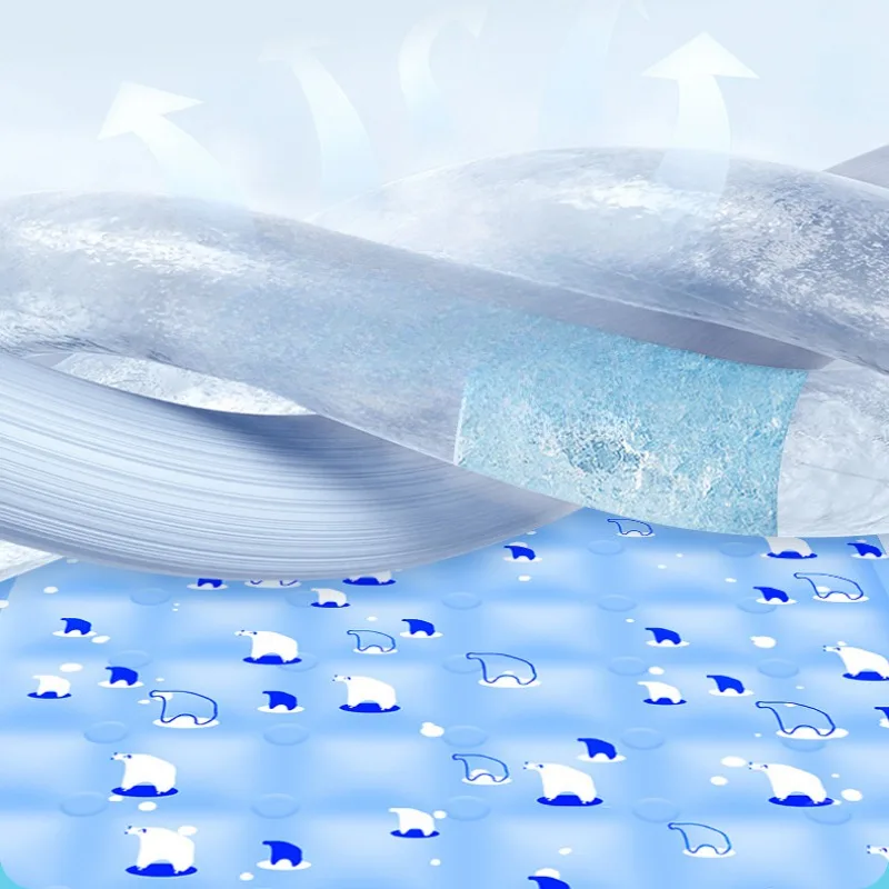 تحويل نومك مع وسادة مرتبة تبريد الثلج الصيفية لدينا! حصيرة البرد المصنوعة من الجل للمساكن والمنازل