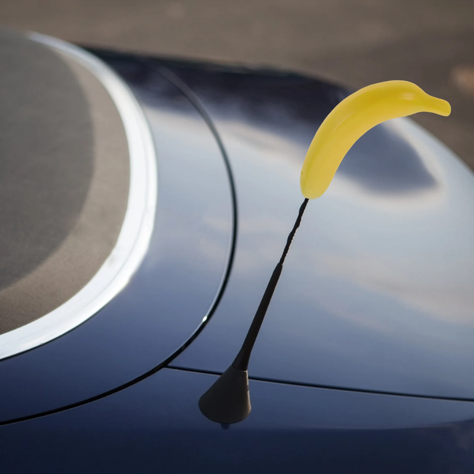 هوائي السيارة، تصميم فواكه كرتونية، متين لجميع الأحوال الجوية، ديكور السيارة، سقف السيارة الخارجي العالمي #4