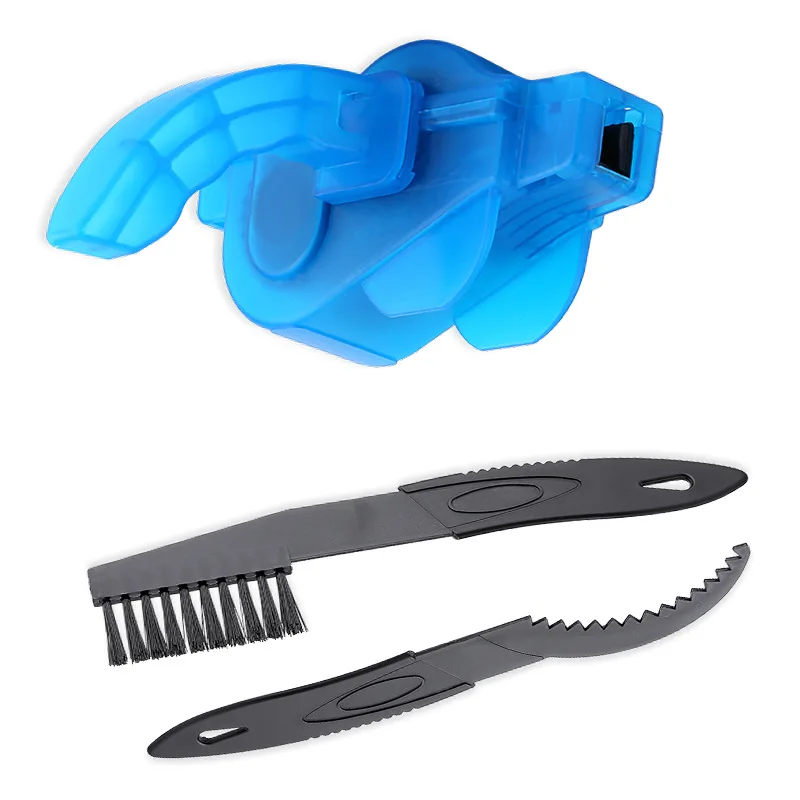 Tragbare Kette Reiniger MTB Radfahren Reinigung Kit Fahrrad Wäscher Pinsel Set Bike Wash Reparatur Werkzeug für Rennradfahren – Detail 5