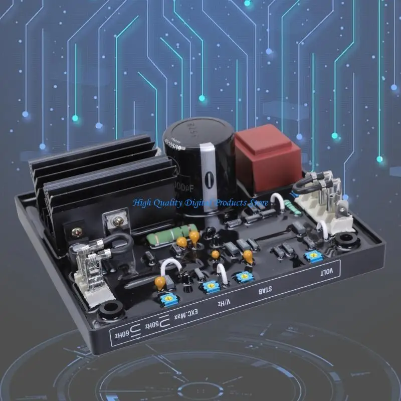 

U2JE S63 Автоматический регулятор напряжения R438 для генератора Genset AVR, точное управление напряжением, регулирование
