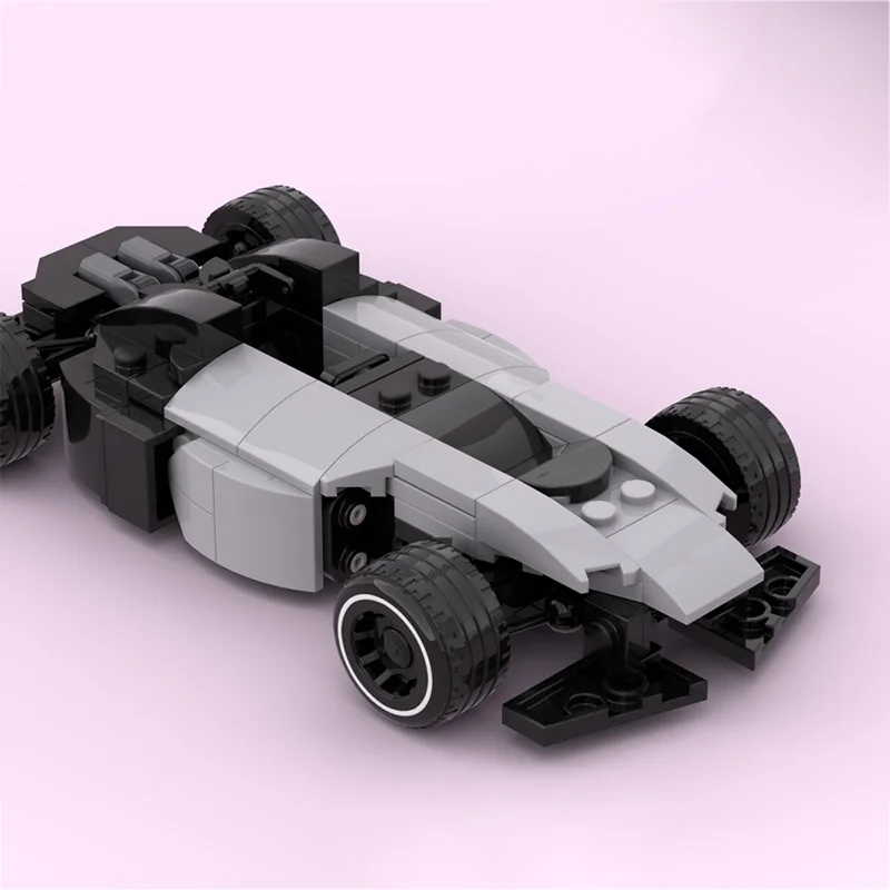 Speed Racing Car Model MOC Building Bricks Open-Top Racing Car Modular Technology Children Holiday Gifts Assemble Toys Suit
