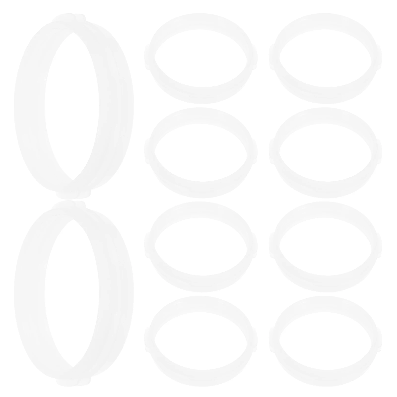 

10Pcs Hamster Tunnel Rings DIY Cage Accessories Connectors for Guinea Pigs Hedgehogs Squirrels Hamster Tunnel Ring