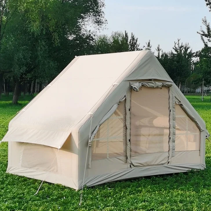 

Equipment Smart Library Luxury Outdoor Camping Family Party Thickened Oxford Cloth Inflatable Tents