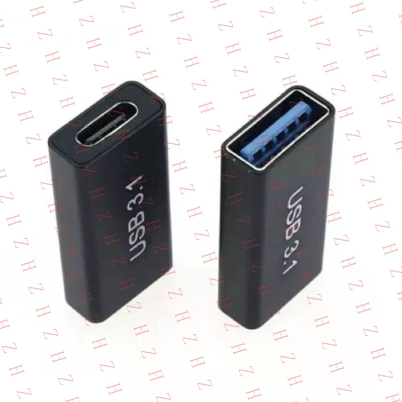 P+ USB 3.0 Coupler Female to USB Type C Female Adapter Extender Converter B