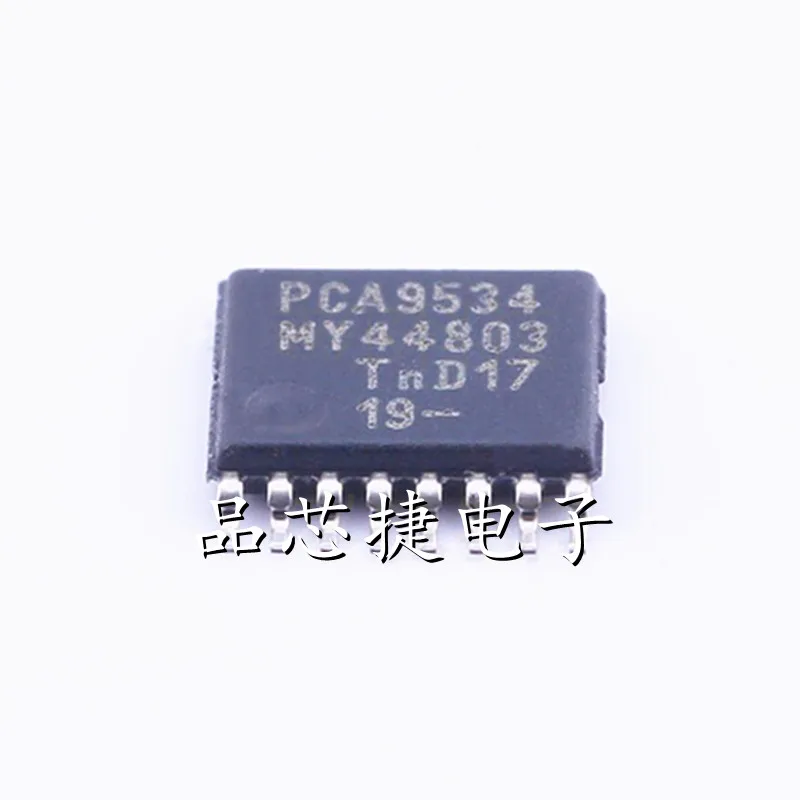 

10pcs/Lot PCA9534PW,118 PCA9534PW Marking PCA9534 TSSOP-16 8-Bit I2C-Bus And SMBus Low Power I/O Port With Interrupt