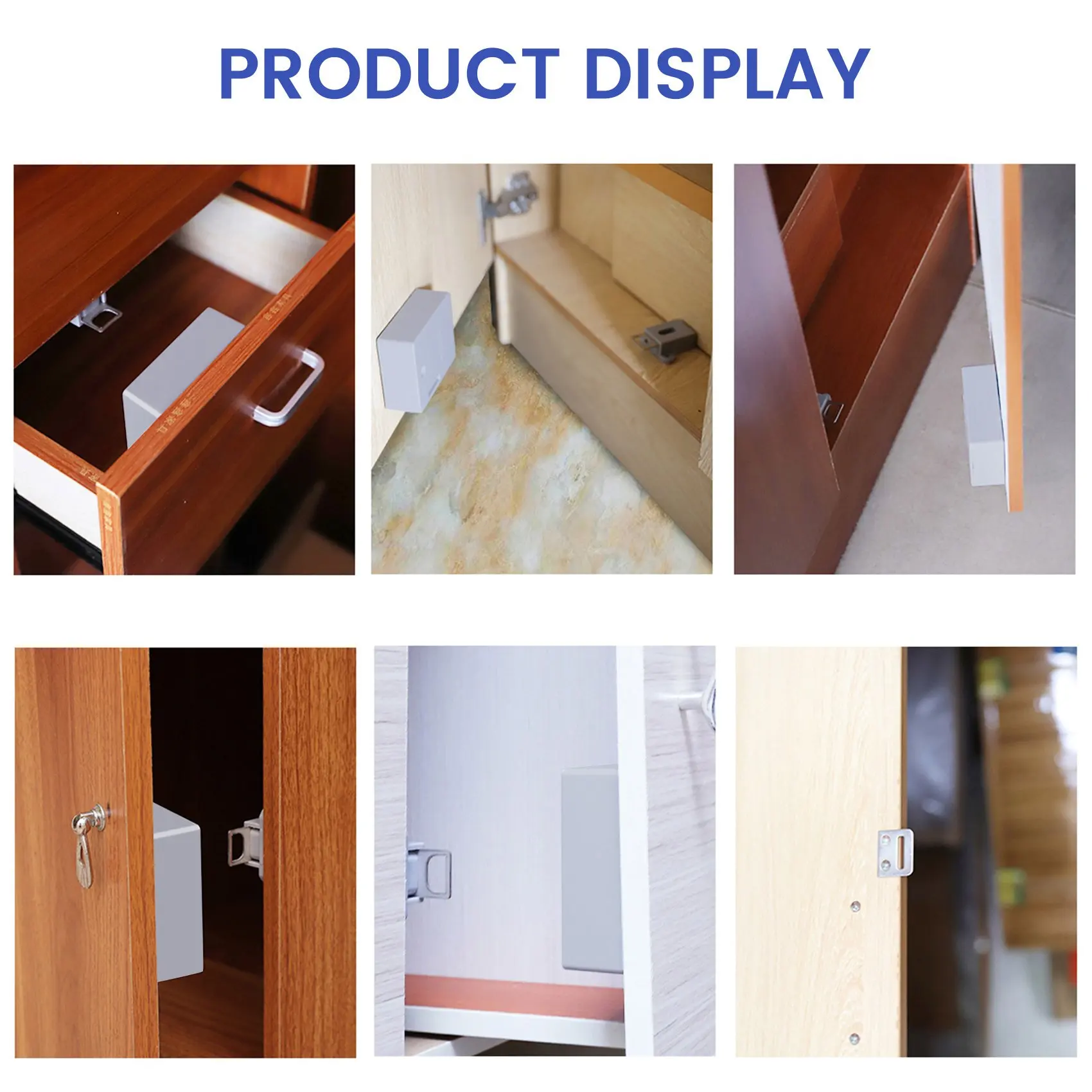 RFID Electronic Cabinet Lock DIY For Wooden Drawer Cabinet, Ready For Use & Programmable