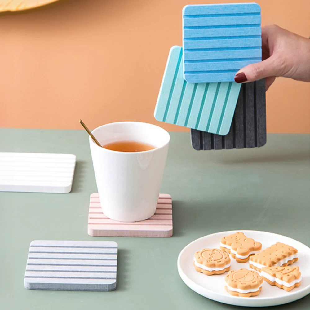 Diatom Mud Absorbent Soap Pad Quick Drying Wash Basin Storage Coaster Bathroom Non-slip Square Sink Tray Sponge Absorbing Mat