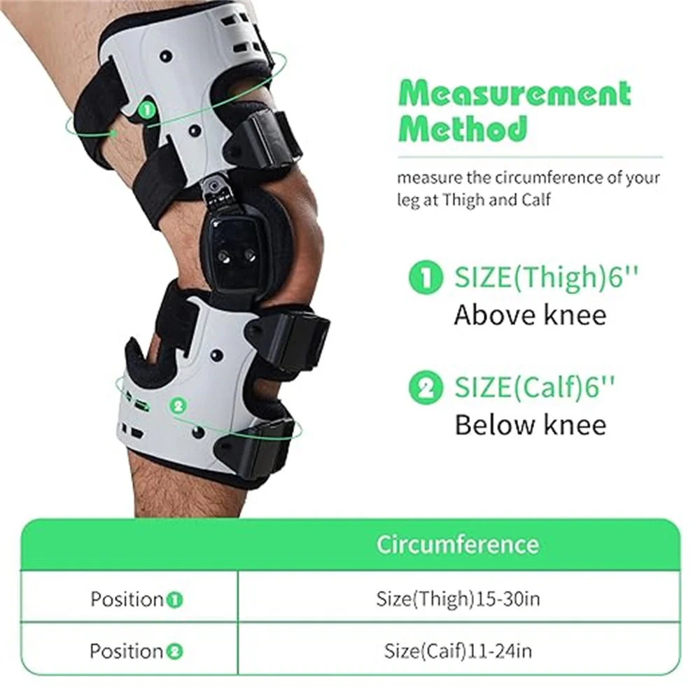 Joelheira de descarga, joelheira de descarga medial para alívio da dor da artrite, osteoartrite, osso no dor nas articulações do joelho