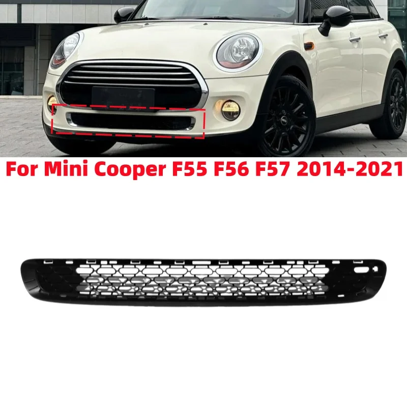 

Передняя решетка автомобиля, бампер, накладка на передний бампер, сплиттер, спойлер, рамка, аксессуары для Mini Cooper F55 F56 F57 2014-2021