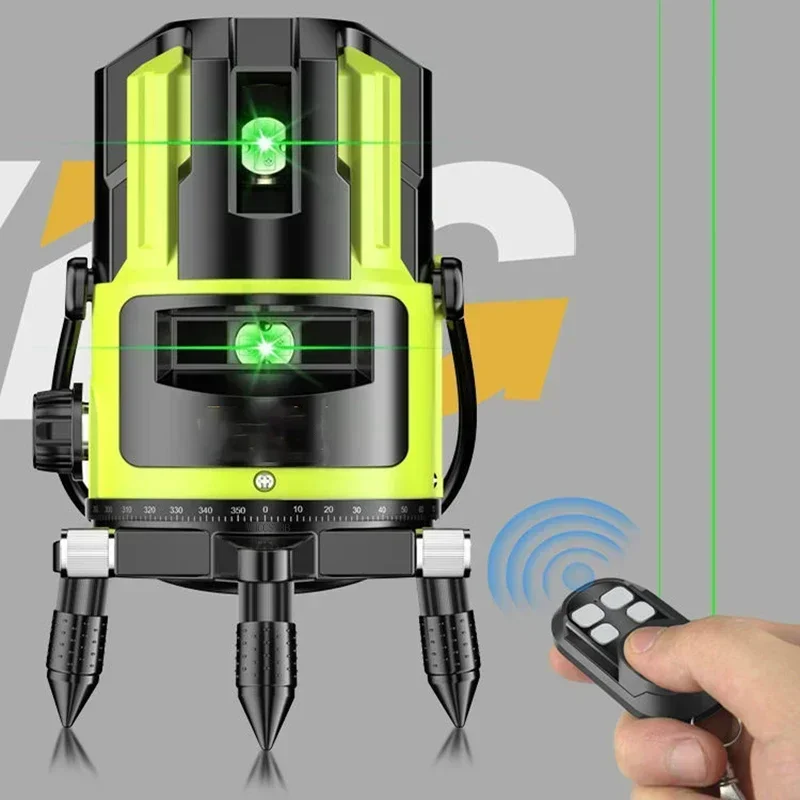 Green Laser Receiver Beam Laser Level With Reciever Wall Laser Horizontal Laser Leveler Self Leveling 3d Laser Guide Prism Level