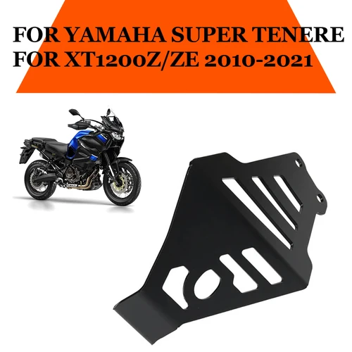 Para Yamaha XT1200Z XT1200ZE XT1200 XT 1200 Z ZE SUPER TENERE 1200 reposapiés de motocicleta Protector de placas de talón trasero