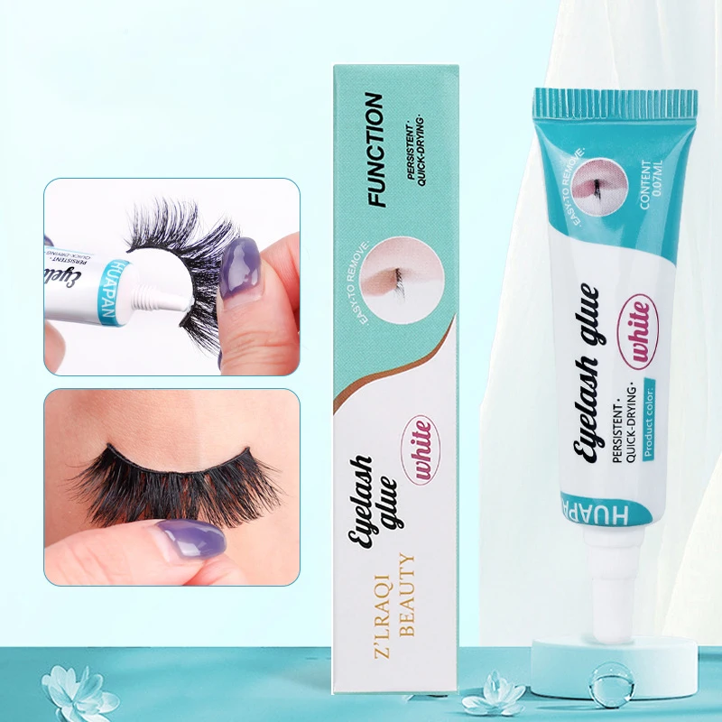 Professional Quick Dry Clear-white/black False Eyelashes Makeup Adhesive Grafting Eyelashes Glue Waterproof Cosmetics 7ml