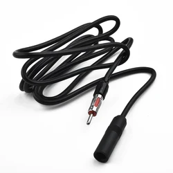 Car Male To Female Radio AM FM Antenna Adapter Extension Cable 180cm Universal Car AM FM Adapter Cable