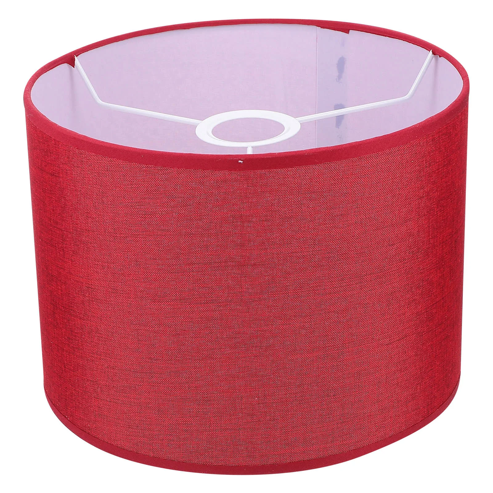 

Simple Circular Cloth Lampshade Soft Light Shade for Home Living Room Bedroom Decorative Lamp Cover Durable Practical Accessory