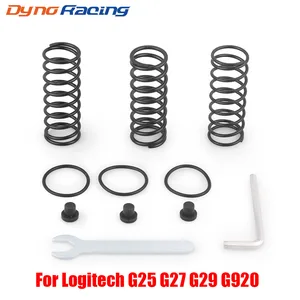 Kit Pegas Pedal Rem dan Throttle dan Kopling Mod Upgrade untuk Roda Balap LOGITECH G25 G27 G29 G920 8 pedal simracing penjualan terbaik - №
