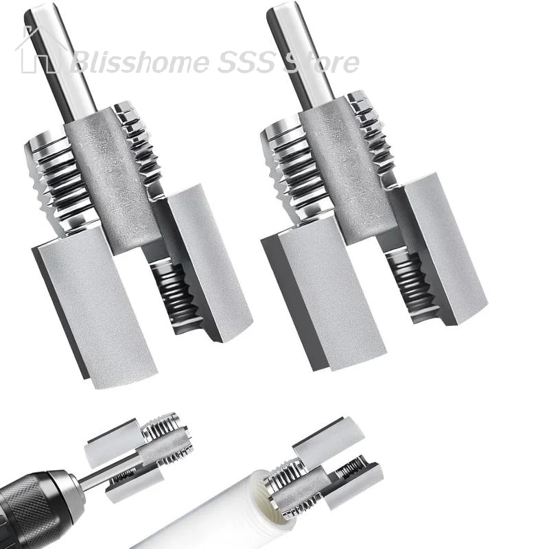 【S】Durable Long Long Pipe Thread Cutting Tool Integrated Internal External Threading Electric Drill Compatible Threader