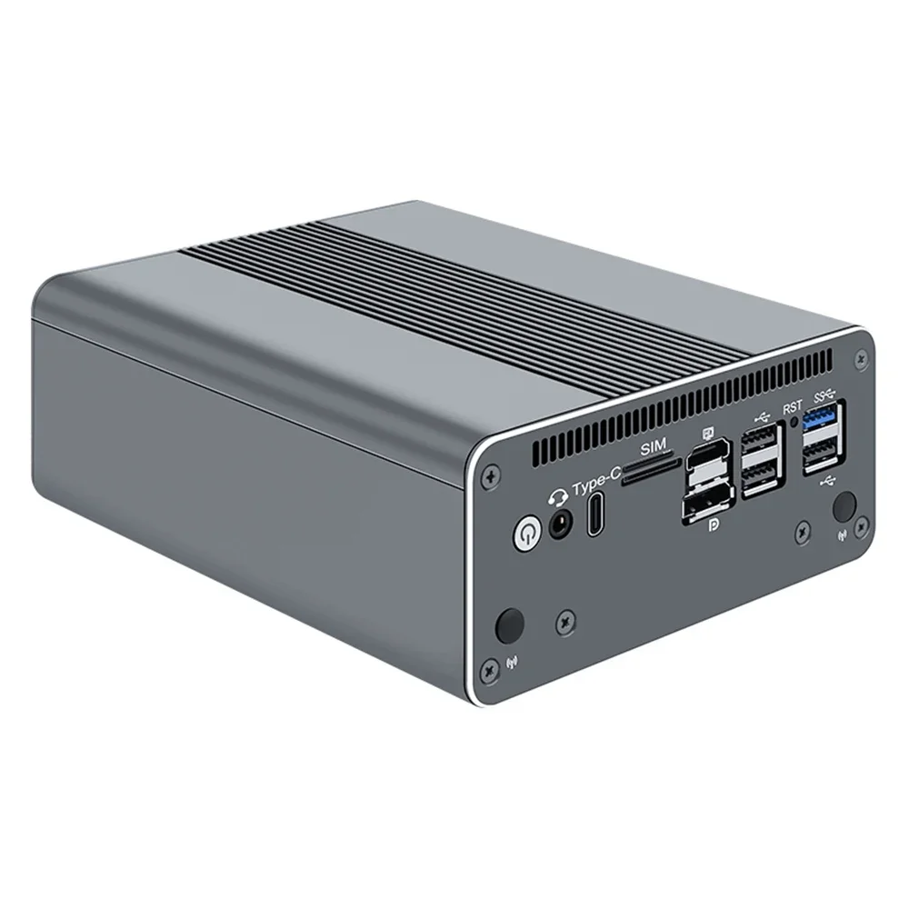 جهاز جدار الحماية الجديد من الجيل الثاني عشر 2*10G SFP I3-N305 N200 N100 4x I226-V 2.5G DDR5 NVMe جهاز توجيه ناعم كمبيوتر صغير Proxmox Server
