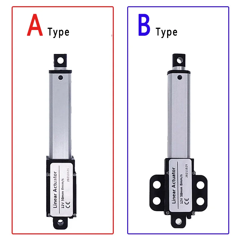 100mm DC12V Mirco Electric Linear Actuator with Brackets 30N/60N/100N/150N Motor Controller Mini Eectric Push Rod Putter