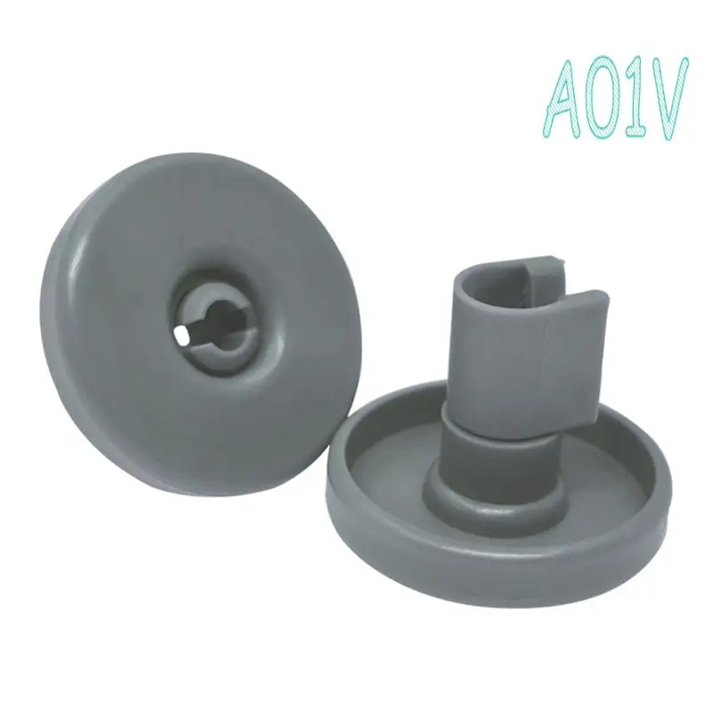 A01V-مناسبة لغسالات الأطباق AEG المفضلة Privileg Zanussi عجلات البكرات بكرات الملحقات