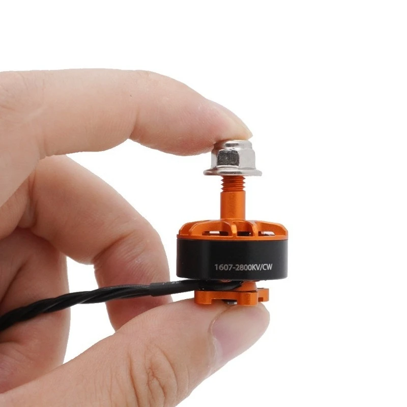 2-4S 1607 FPV Brushless Motor CW CCW 2800KV 3850KV Replacement Motor for 3 Inch Drone Frame