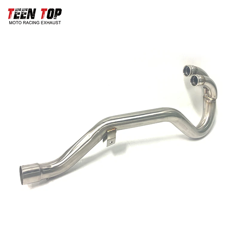 AliExpress TEEN TOP Offroad Bike Exhaust Pipe For KTM 525EXC 450EXC 400EXC 540SXS 250EXC 525SX Exhaust Header 50mm OEM Escape Moto Front Link Pipe