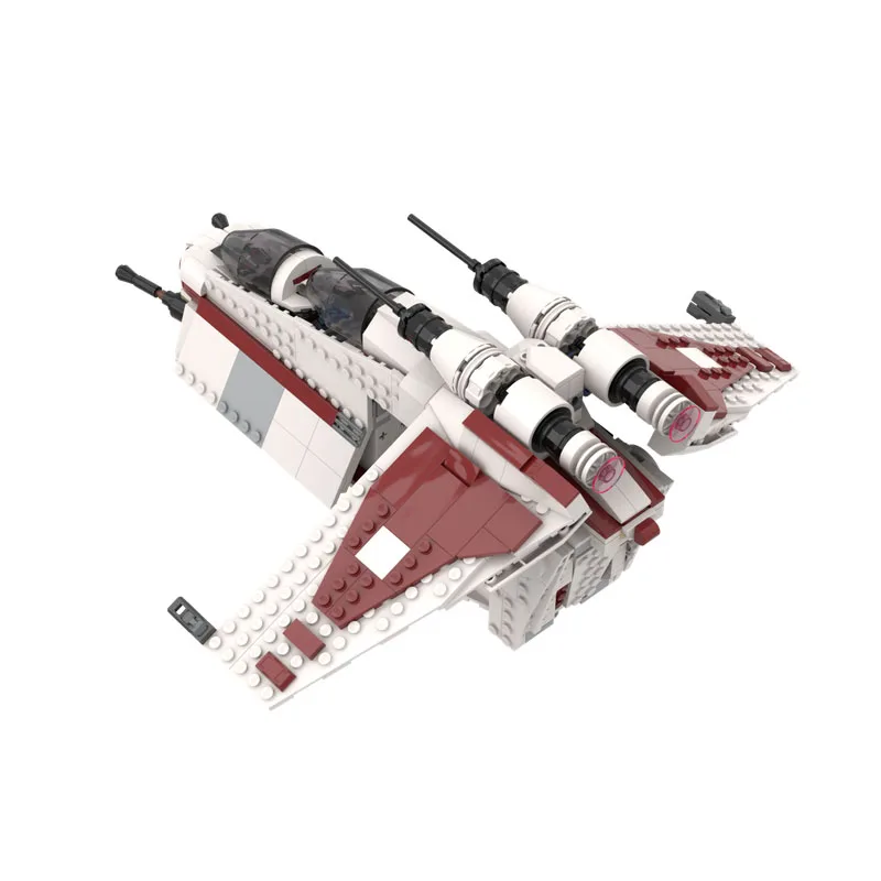 621 PCS Star Fighting Republic Gunship/LAAT - 75402 75432 Alternative MOC Anpassen Modulares Gebäude DIY Festival Spielzeug Geschenk
