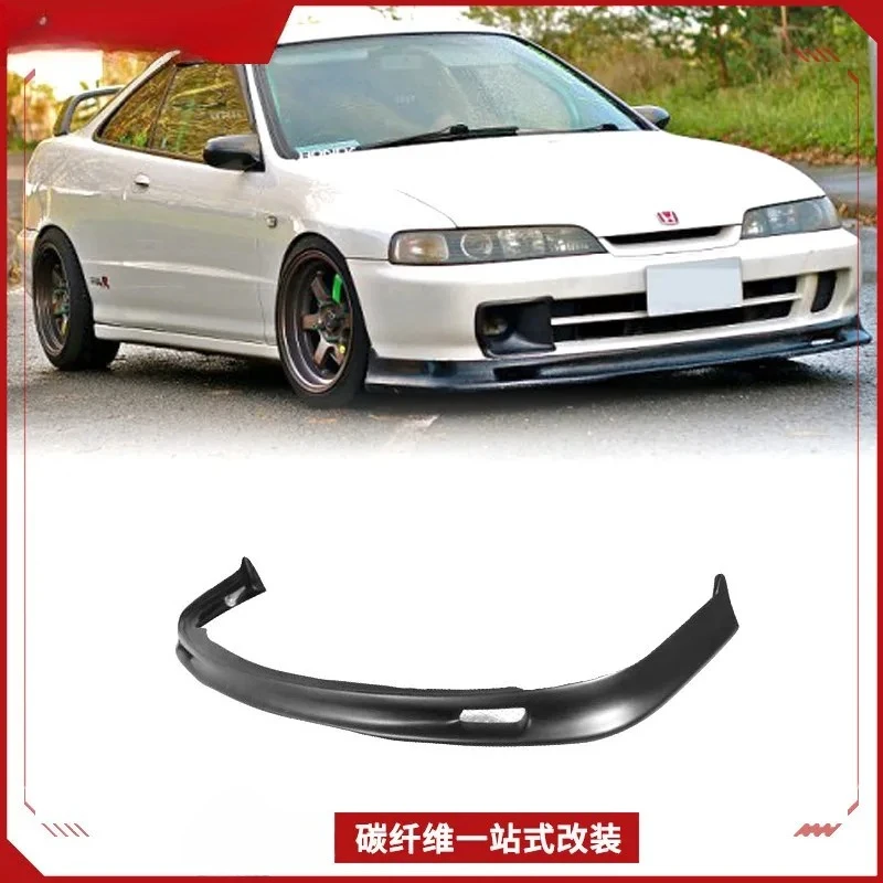 94-01 Compatible with Honda DC2 Carbon Fiber Modification Parts SPOON Style Front Lip Small Surround Front Splitter Chin Li