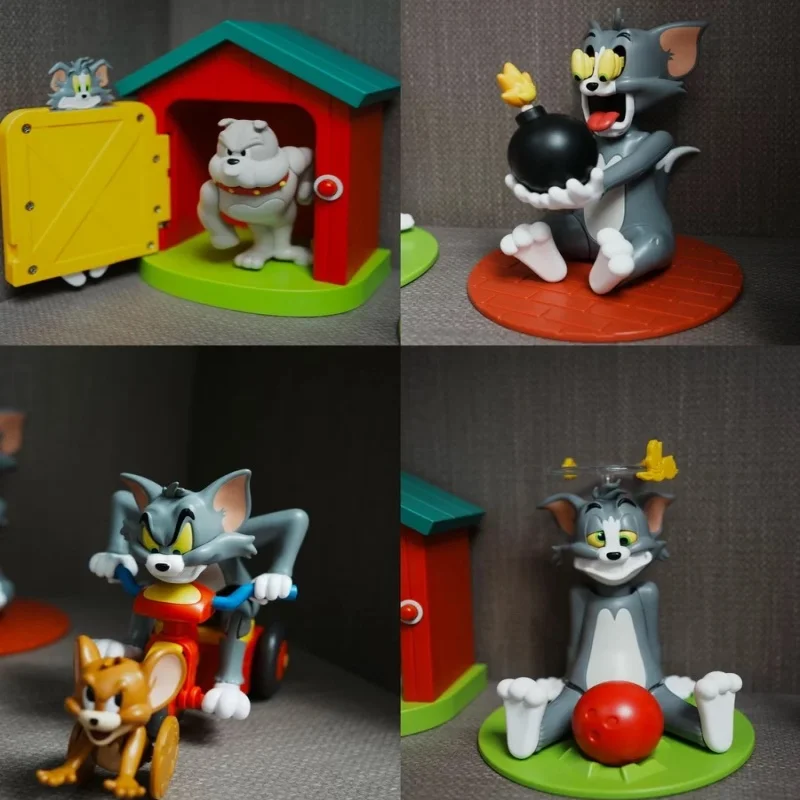 2024 Nieuwe 52 Speelgoed Tom En Jerry Anime Figuur Arme Tom Serie Blind Box Tom En Jerry Mystery Box Kamer Meubels Voor display Decora