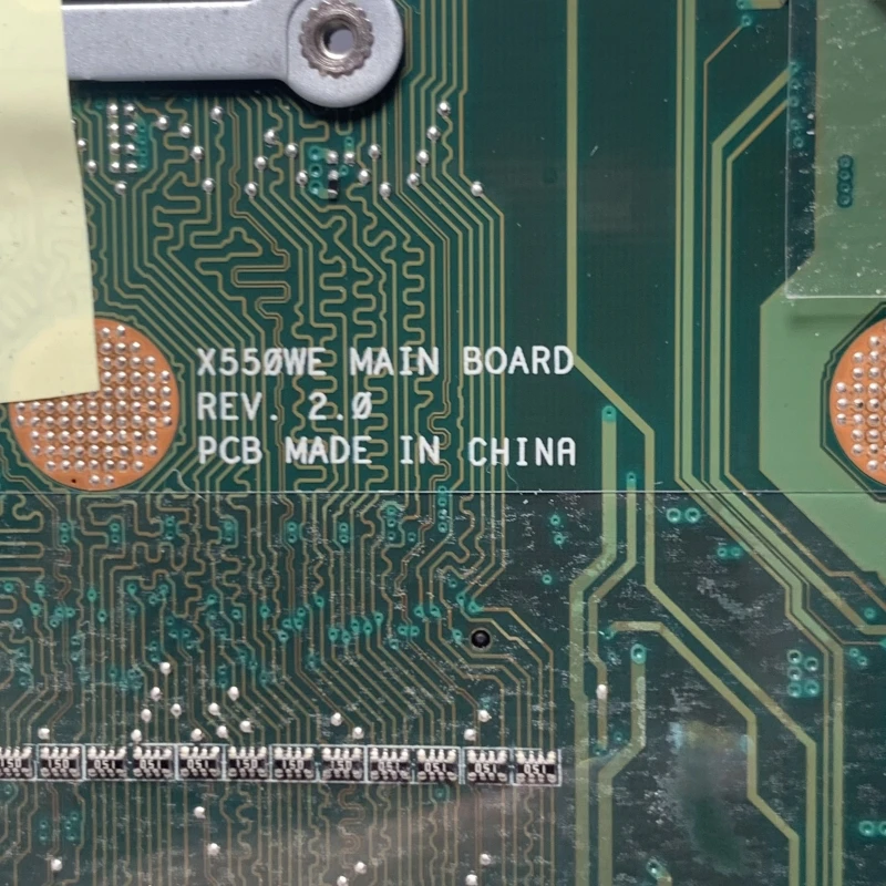 

X550WE REV.2.0 4G Высококачественная материнская плата для 216-0856050 ASUS X550WE, материнская плата для ноутбука с процессором A4-5100U, 100% полная работа, хорошо