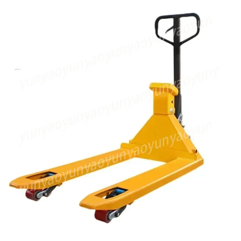 

New 220V Electronic Forklift Scale Truck Weighing Ground Cattle Belt Printing Explosion-proof Manual Hydraulic Pallet