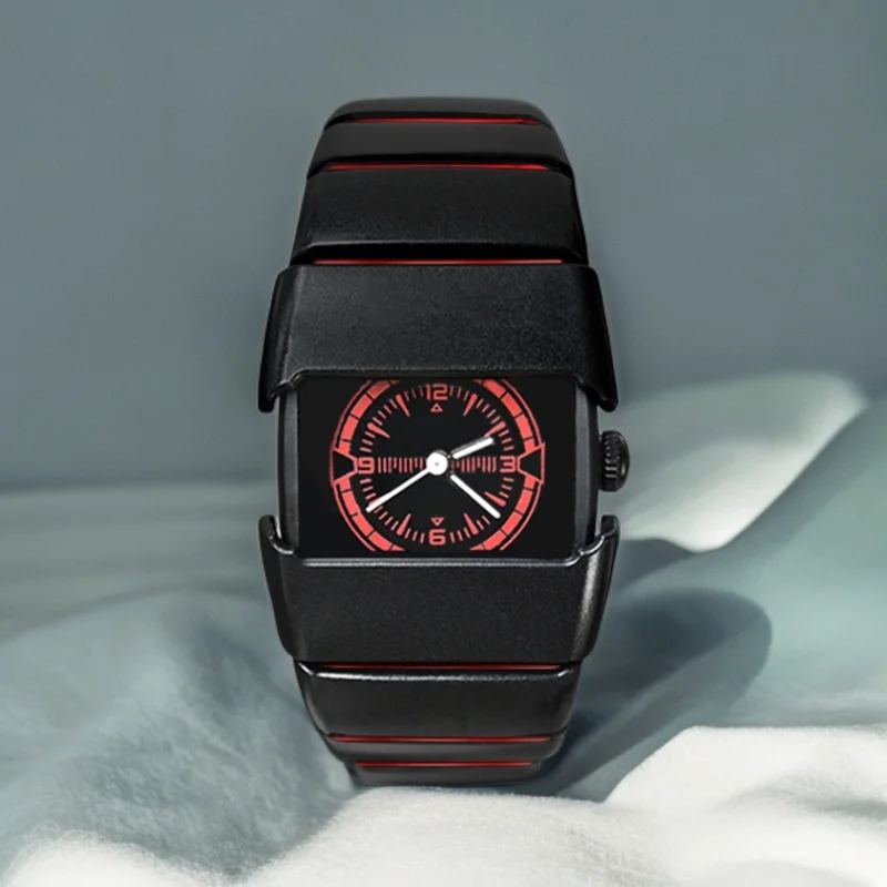 

Y2K Средневековые часы, новые трендовые часы, киберпанк, нишевый стиль, чужой дизайн, мужские и женские часы в подарок на день рождения