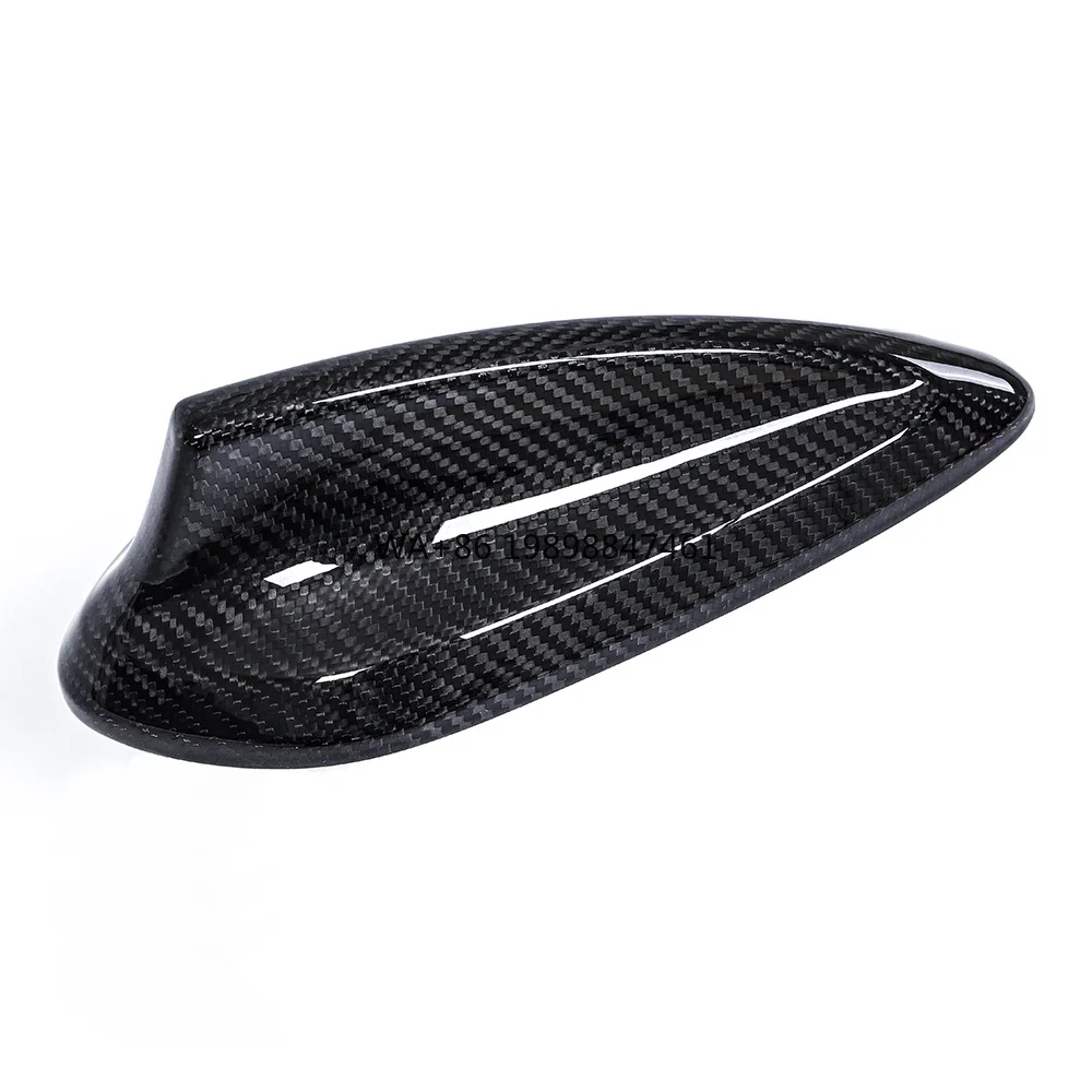 

For BMW G30 F90 Car Replacement Shark Fin Antenna Cover Black Carbon Fiber Tent