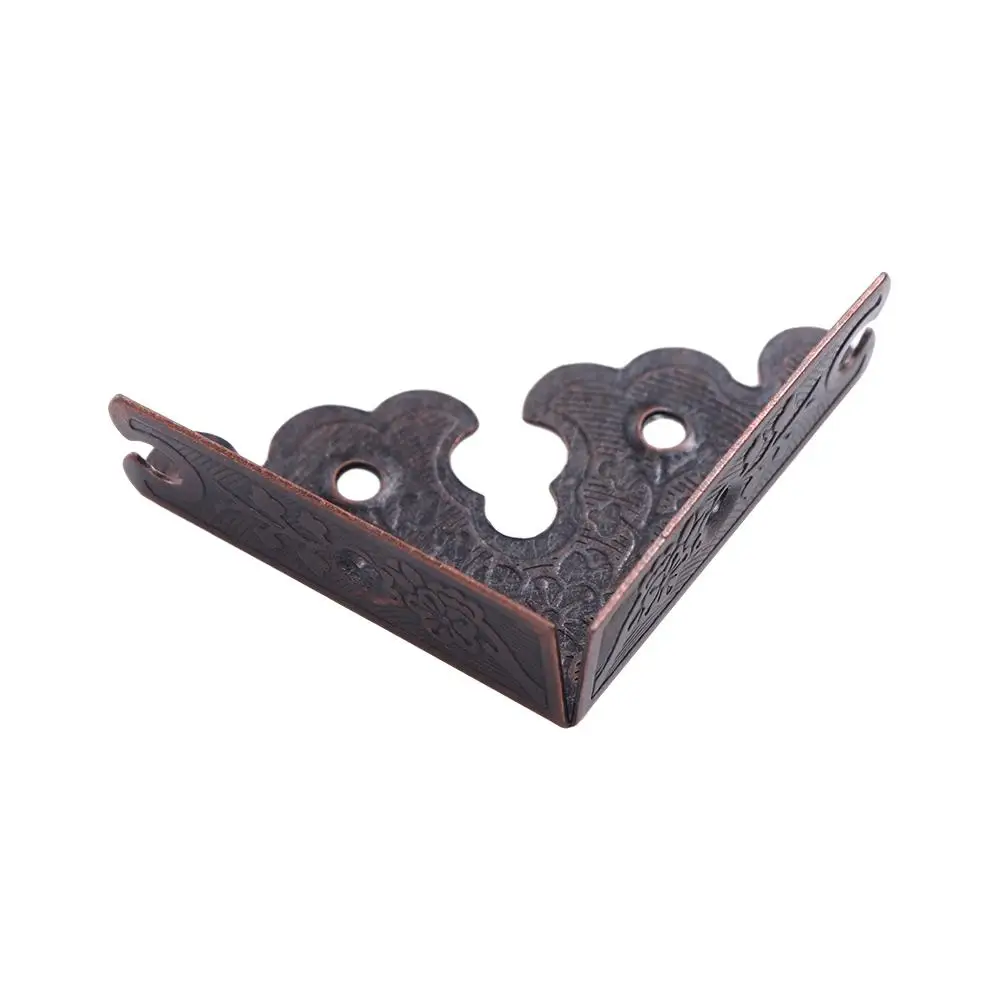 Edge Cover Decorative Furniture Decorative Triangle Corner Antique Corner Furniture Protector Wooden Box Corner Protector