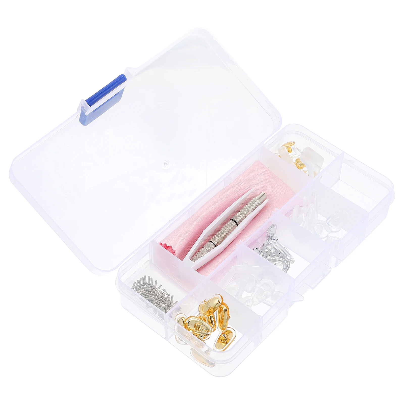 

Silicone Nose Pads Glasses Repair Kit Adjustable Anti-Slip Eyewear Accessories Tools Eyeglasses Repair Kit Labor Protection