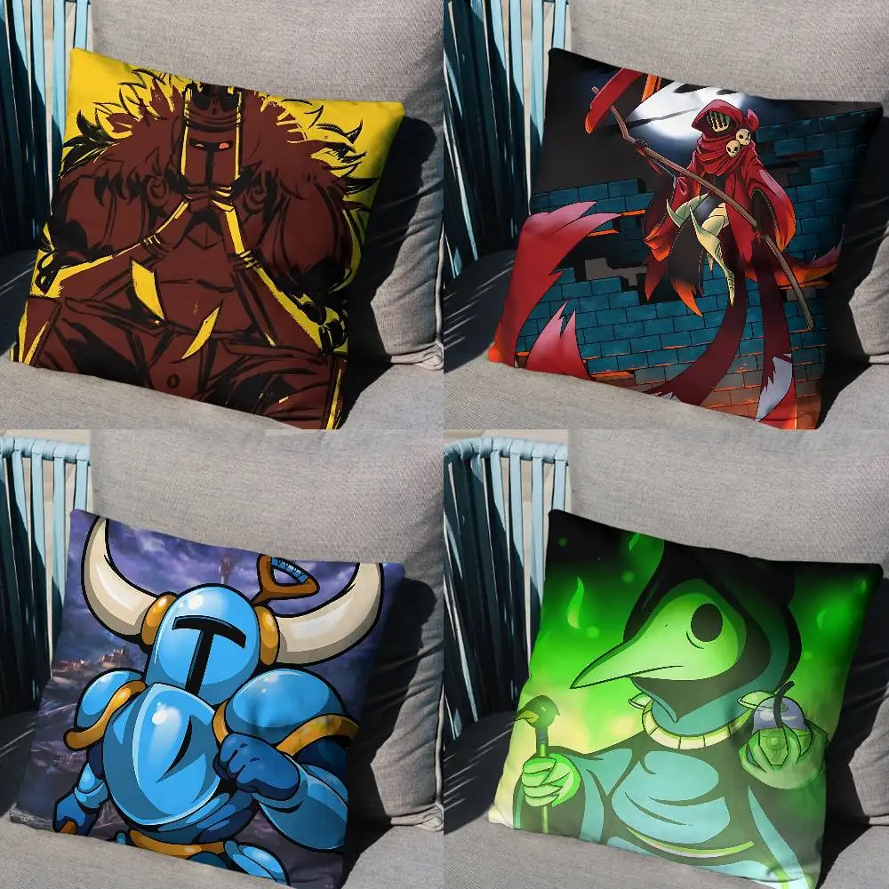 

Plague Specter Shovel Knight Pillow Case Office Cushions Suitable For Sofa Car Bedroom Decorative Cushion Cover