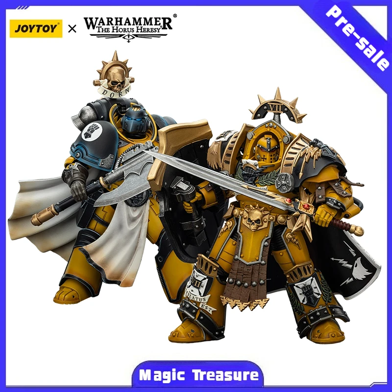 

【MT】Pre-sale JOYTOY Warhammer 40K Imperial Fists Librarian Consul Legion Praetor in Tartaros Terminator Armor 1/18 Action
