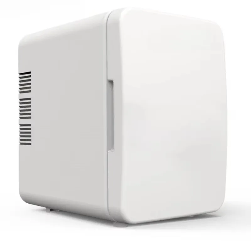 6L DC12V 110-220V Dual Use Mini Refrigerator Desktop Cooler Fridge for Cosmetics Skin Care Storage