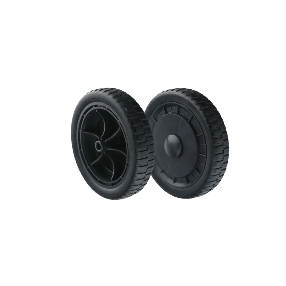 Long Lasting Barbecue Wheels Barbecue Cart Wheels 8 Inch Grill Wheels Directional Movement Long Lasting Construction