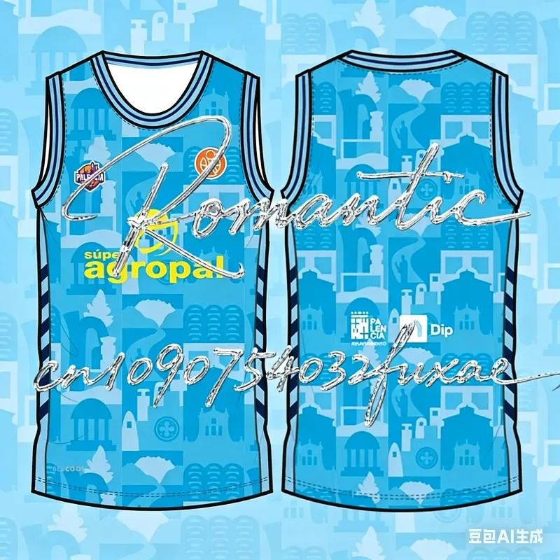 

24/25 Испания Баскетбольные тренировочные майки Спортивные майки Обязательные майки для болельщиков Спортивные майки с 3D-принтом Palencia City