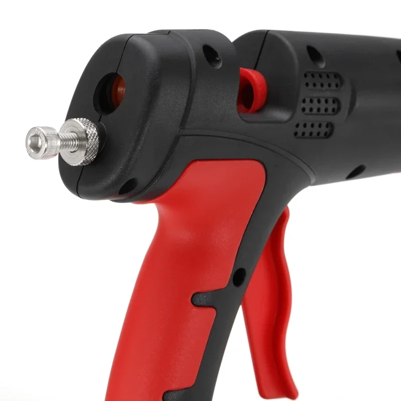 Pistola de pegamento con fusible caliente eléctrico de litio de 21V, pantalla Digital, Control de temperatura, pistola de pegamento con fusible caliente, herramienta de reparación de pistola de pegamento derretido