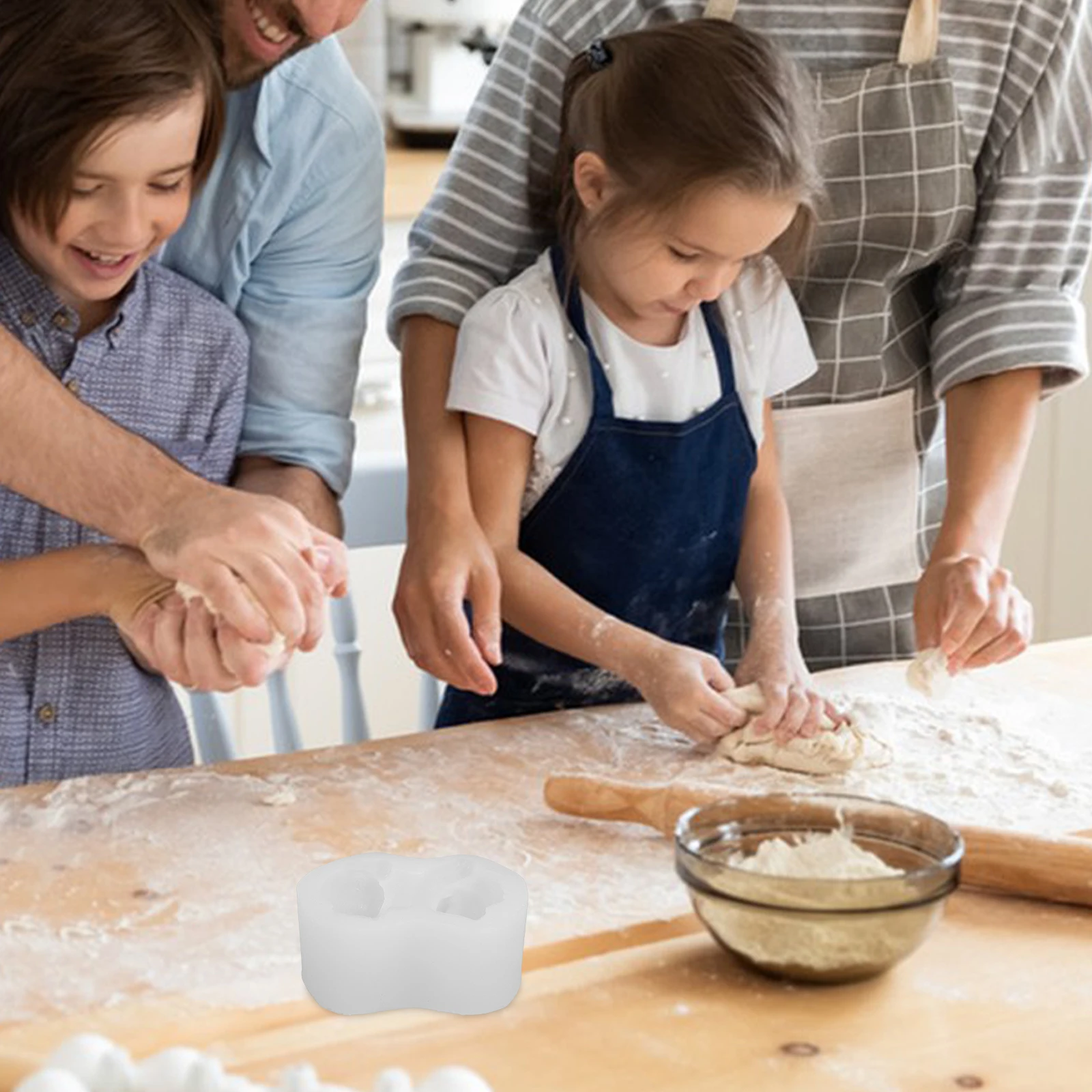 

1pc Bulldog Mousse 3D Making Diy Baking Tool For Cookies Desserts Decoration Cake Mold Kitchen Cake Mold For Baking Barware