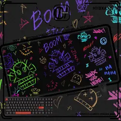 JINX VI Mousepads MousePad Keyboard Mouse Pad 400*900mm Anime Arcane Mats Gaming Accessories Gamer Carpet Rug LOL Large Desk Mat