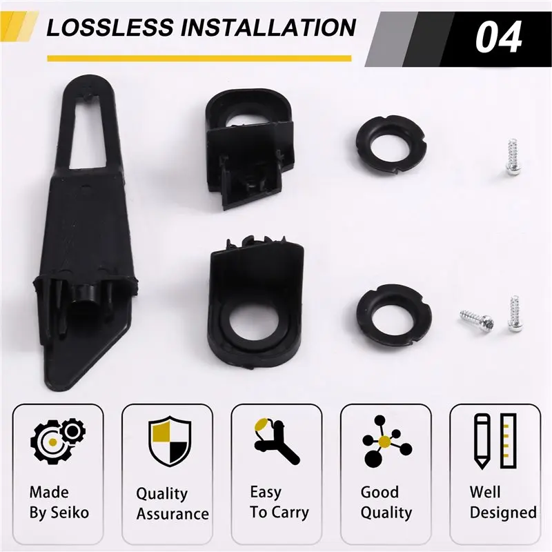 Right Headlight Repair Kit For Touareg 2011-2014 7P0998226 Includes Black Plastic Bracket Car Lamp Foot Lamp Claw